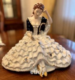 Rare Vintage Royal Dux Porcelain Figurine