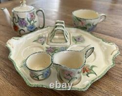 Rare Zinnias Royal Winton Grimwades Countess Breakfast 7pc Set