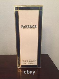 Rare vintage faberge eau de parfume imperial 3.4 fl oz, new, sealed