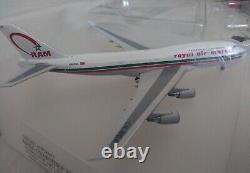 Royal Air Maroc B747-428 CN-RGA Diecast 1/400 RARE 600 UNITS MINT