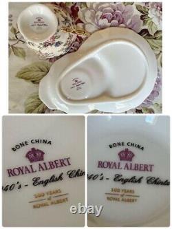 Royal Albert #146 English Chintz Tennis Set rare