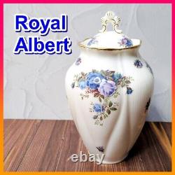 Royal Albert Moonlight Rose Large Pot Discontinued product Rare