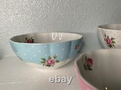 Royal Albert New Country Roses baking Bliss Nesting Bowls Vintage Rare Find