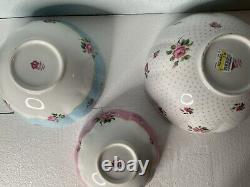 Royal Albert New Country Roses baking Bliss Nesting Bowls Vintage Rare Find