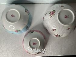 Royal Albert New Country Roses baking Bliss Nesting Bowls Vintage Rare Find