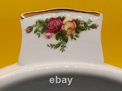 Royal Albert OLD COUNTRY ROSE Fluted SOUP TUREEN Spoon New Rare Doulton 1962