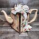 Royal Albert Old Country Roses Large Moving Day Tea Pot Cardew Extremely Rare