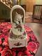 Royal Albert Old Country Roses Musical Mailbox With Kitten- Rare- Mint Condition