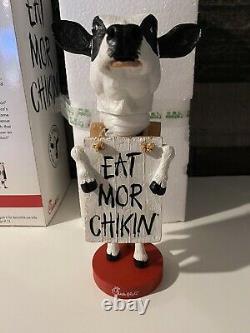 Royal Bobbles Chick Fil A Bobblehead Cow Mint in Box Rare Never Been Bobbled