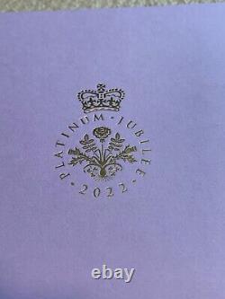 Royal Collection Trust Platinum Jubilee Side Plate 2022 Queen Elizabeth II RARE