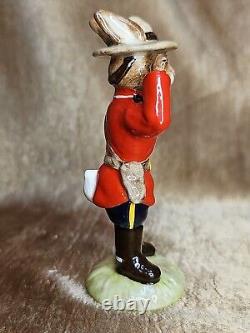 Royal Doulton Bunnykins Sergeant Mountie DB136 Limited Edition of 250 Rare 1993