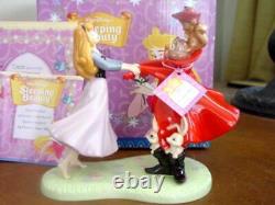Royal Doulton Disney Sleeping Beauty WOODLAND WALTZ Figurine RARE NEW / BOX