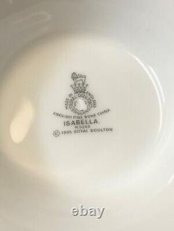 Royal Doulton Isabella New Shape Fine Bone China Gold Trim Coffee Pot & LID Rare