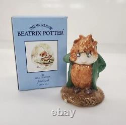 Royal Doulton John Beswick Beatrix Potter Head Gardener Figurine RARE NEW in Box