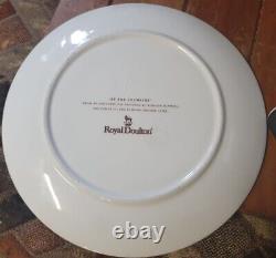 Royal Doulton Series Ware At The Lochside Dinner China Plate Rare Exclusive
