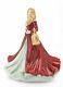 Royal Doulton Tis The Season Petite Ladies Red Holiday Figurine Hn5920 Rare