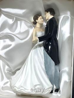 Royal Doulton WEDDING DAY Figurine Signed MICHAEL DOULTON CAKE TOPPER RARE