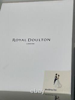 Royal Doulton WEDDING DAY Figurine Signed MICHAEL DOULTON CAKE TOPPER RARE