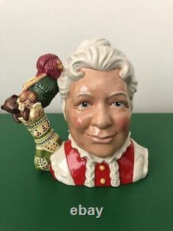 Royal Doulton'mrs. Claus' Large Character Jug D7242 2005 Christmas /500 Rare