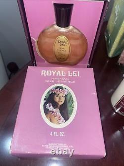 Royal Lei Hawaiian Pearl-essence 4 Oz Made In Hawai Vintage Rare