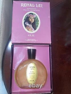 Royal Lei Hawaiian Pearl-essence 4 Oz Made In Hawai Vintage Rare