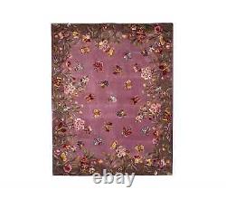 Royal Palace Butterfly Meadows Rug 3' x 5' NEW QVC Lavender SOLD OUT RARE