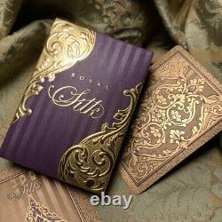 Royal Silk Playing Cards 2 Deck Set by Lotrek (RARE)