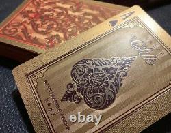 Royal Silk Playing Cards 2 Deck Set by Lotrek (RARE)