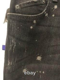 Royal Underground Men's bleach spot denim jeans nwt new bootcut rare black