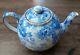 Royal Winton Blue Welbeck Teapot (england 1995) Rare Find