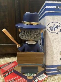 Royals Mensch on a Bench Bobblehead only 408 of them RARE
