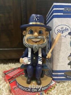 Royals Mensch on a Bench Bobblehead only 408 of them RARE