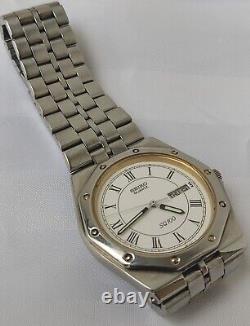 SEIKO SQ 100 5Y23-8200 ROYAL OAK Quartz Watch Great Condition New Battery RARE