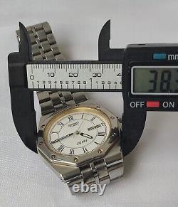 SEIKO SQ 100 5Y23-8200 ROYAL OAK Quartz Watch Great Condition New Battery RARE