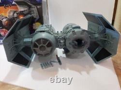 STAR WARS IMPERIAL TIE BOMBER With Firing Missiles (Hasbro) RARE