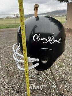 SUPER RARE Black Crown Royal BBQ Grill Never Used