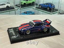 SUPER RARE YY Model 1/18 Porsche 911 993 RWB Martini Royal Ocean LIMITED 15