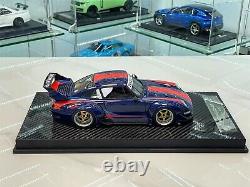 SUPER RARE YY Model 1/18 Porsche 911 993 RWB Martini Royal Ocean LIMITED 15