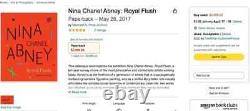 Sale Nina Chanel Abney Signed Book Royal Flush Out Of Print Oop New Mint Rare