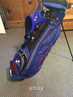 Scotty Cameron Royal Blue Circle T Pinflag Stand Bag- Rare