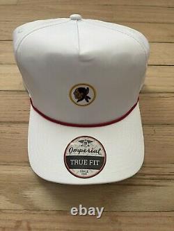 Seminole Golf Club Imperial Retro Rope Hat Snapback White Red NEW RARE