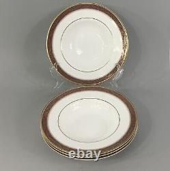 Set 4 RARE Royal Doulton Martinique 8 1/8 Rimmed Soup Bowl Group #2