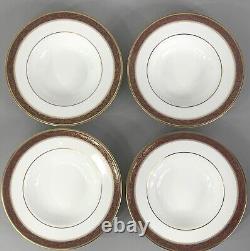 Set 4 RARE Royal Doulton Martinique 8 1/8 Rimmed Soup Bowl Group #2