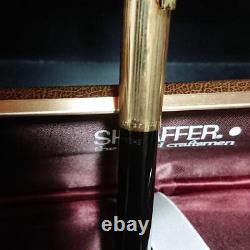 Shafer Fountain Pen Imperial Triumph 790 Black Nib F 1970-80's Rare
