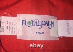 Snap On Tools 1985 Royal Palms Aloha Shirt New With Tags RARE Size Large
