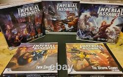 Star Wars Imperial Assault Core + 4 Expansions including Rare Bespin Gambit