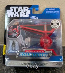 Star Wars Micro Galaxy Squadron Royal Guard TIE Interceptor RARE Series 4 NIB