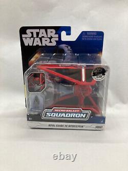 Star Wars Micro Galaxy Squadron Royal Guard Tie Interceptor RARE 1/15,000 CHASE