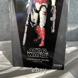 Star Wars Sideshow Collectibles IMPERIAL SHOCK TROOPER New Rare In Shipper