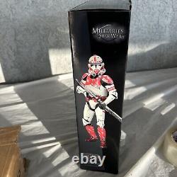 Star Wars Sideshow Collectibles IMPERIAL SHOCK TROOPER New Rare In Shipper